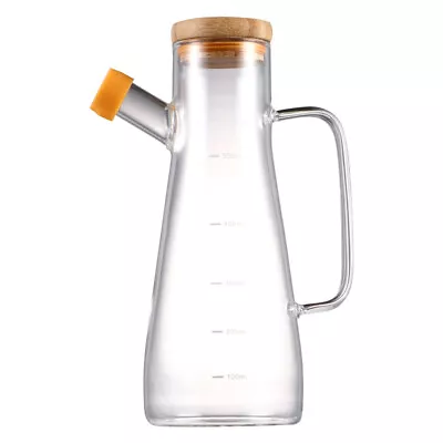 Buy  Heat-resistant Glass Oil Pot Olive Bottle And Vinegar Dispenser Container • 17.29£