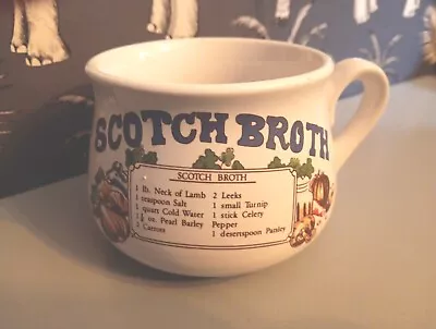 Buy Scotch Broth Mug Vintage Retro Ceramic Mug Recipe Bowl FREE UK 🇬🇧 POSTAGE  • 8.99£