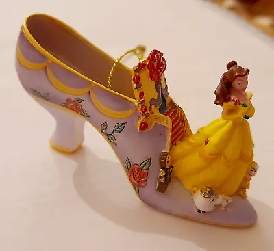 Buy Disney’s 'Belle' Miniature Shoe Ornament, Bradford Exchange • 15.99£