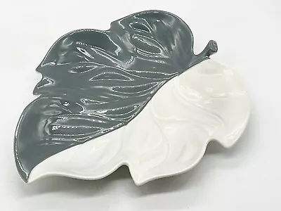 Buy Vintage Cartlon Ware - Hand Painted Australian Design Serving Leaf Dish Plate • 19.99£