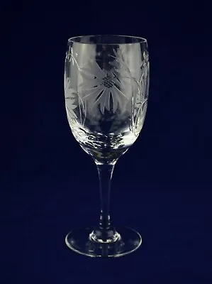 Buy Royal Brierley Crystal  CORNFLOWER  Wine Glass - 15.5cms (6-1/8 ) Tall - 1st • 24.50£