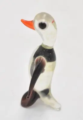 Buy Vintage Murano Art Glass Penguin Figurine Statue Ornament • 17.95£