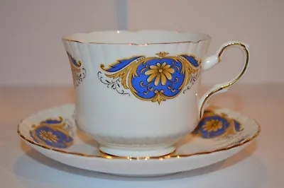 Buy Vintage Royal Stafford Bone China Tea Cup Duo Gold Rim • 4.99£