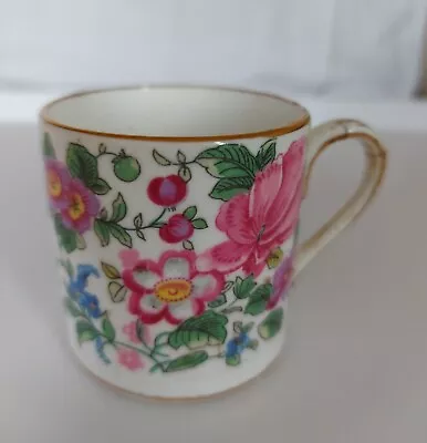 Buy Crown Staffordshire Demitasse Espresso Cup Thousand Flowers Pattern • 3.99£