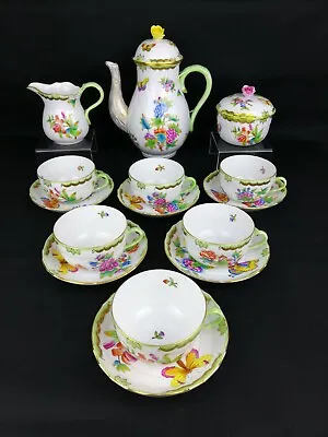 Buy Herend Queen Victoria VBO Tea Set For 6 Persons • 1,342.71£