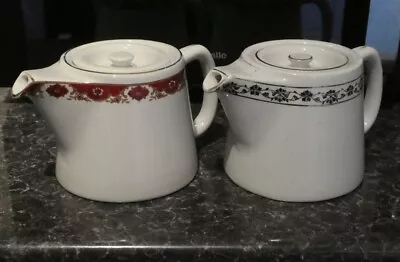 Buy John Maddock Royal Vitreous & Vitreous Tea Coffee Pots England • 15.95£