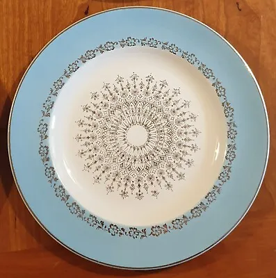 Buy Ironstone Washington Pottery Hanley Blue & Gold Design Side Plate 17.5cm • 9.50£