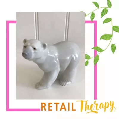 Buy Lladro Standing Polar Bear Porcelain Figurine 1209 • 10£