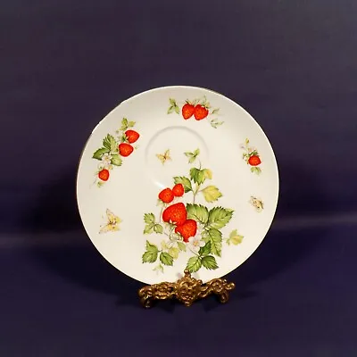 Buy Queens China Virginia Strawberry Tennis Set Plate Only • 10£