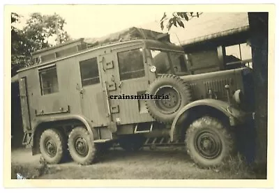 Buy Orig. Photo Radio Car Truck At Air Watch Star Watch Delft B. 1940 The Hague Holland • 6.86£