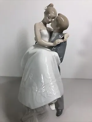 Buy Lladro Happiest Day Wedding Couple Bride & Groom Figurine #8029 • 425.92£