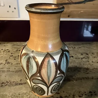 Buy Vintage Denby Studio Pottery Glyn Colledge Soraya Pattern Vase 9.5” Tall. • 25£