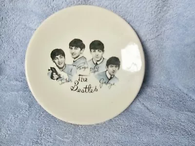 Buy The Beatles Official Washington Pottery Hanley White Blue 7 Inch Side Plate  • 17.99£