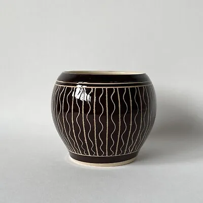 Buy Vintage Midcentury Holkham Pottery Vase Circa 1950s • 25£