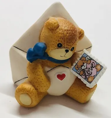 Buy Lucy And Me Bear Valentine Figurine Bisque Porcelain Vintage 1994 • 11.38£