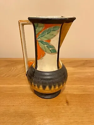 Buy Art Deco 1934 Myott Son & Co Hand Painted Floral Abstract 9384 Geometric Jug • 100£
