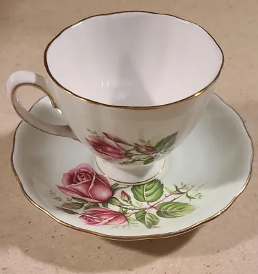Buy Colclough Tea Cup And Saucer. Fine  Bone China Made In England. Vintage • 15.18£