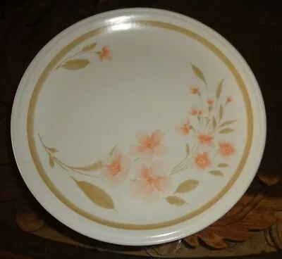 Buy Staffordshire Biltons Dinner Plate Peach Flowers MAYFAIR Pattern • 10.99£