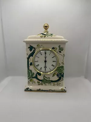 Buy Masons Ironstone Green Chartreuse Pattern Carriage Clock 8  • 29.99£
