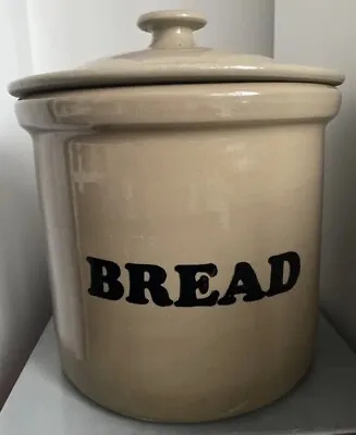 Buy Vintage Antique Bread Crock Bin Pearson’s Of Chesterfield Stoneware Pottery Box2 • 48£