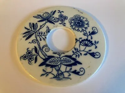 Buy Antique Vintage Meissen Blue & White Onion Pattern Pottery Vase Frog • 19.99£