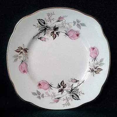 Buy Duchess China Briar Rose Side Plate Bone China Bread And Butter Plate Pink Roses • 14.95£