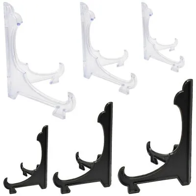 Buy Plate Holder Display Decorative Easel Picture Frame Ornament Mount ACRYLIC • 3.39£