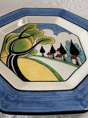 Buy Clarice Cliff Pottery Bizarre 7.75” Plate Wedgwood England 2001 Limited Edition • 156.74£