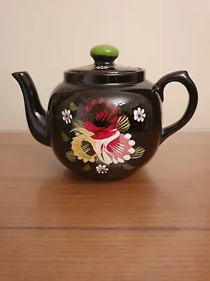 Buy Teapot Hand Painted Canalware Decorative Pottery Teapot Canal Museum Llangollen  • 9.50£