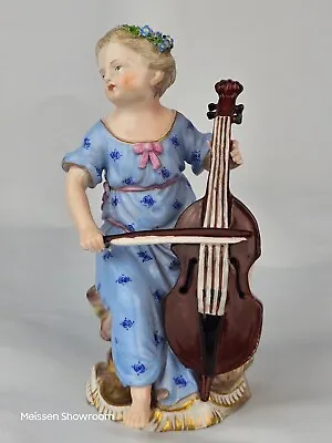 Buy Meissen Girl Playing Chello (Orchestra Series) • 500£