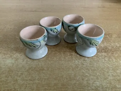 Buy Denby Peasant Ware - 4 X Egg Cups By Glyn Colledge • 16£