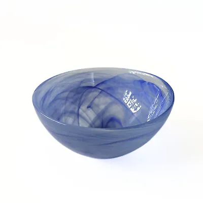 Buy Vintage Handmade Light Blue Bowl From KOSTA Sweden Mid-century • 138.36£