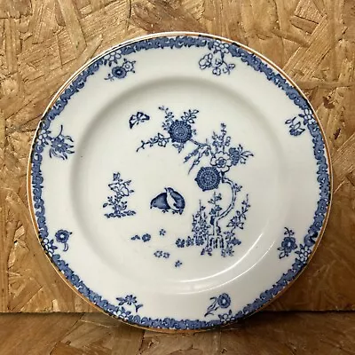 Buy Vintage Woods Ware Blue & White Old Bow Kakiyemon Small Side Tea Plate 13.5cm • 4.99£