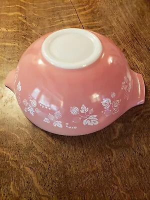 Buy Vintage Pyrex  'Pink Gooseberry' Large Mixing Bowl • 19.50£
