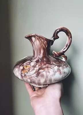 Buy Fat Lava Jug Vase Vintage Germany Ceramic Glazed  • 19.40£