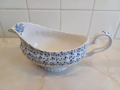 Buy Vintage Rose Bouquet Royal Victoria Ironstone China - Sauce / Gravy Boat • 14.99£