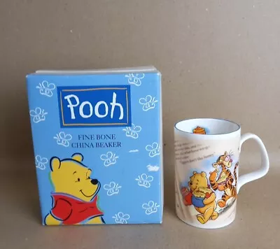 Buy Storybook Winnie Pooh Disney Mug Fine Bone China Staffordshire Ware. Boxed. • 9.99£