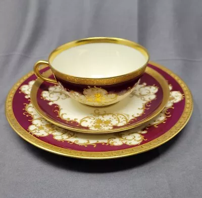 Buy Hutschenreuther Real Dresdon Saxonia Germany Tea Cup And Saucer Trio Set  • 72.05£