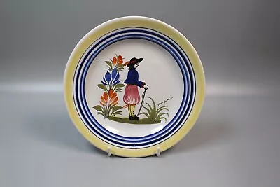 Buy Vintage Henriot Quimper Side Plate - Colourful French Design • 6£