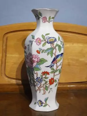 Buy AYNSLEY  PEMBROKE  CHATSWORTH STYLE VASE, 22cm In Height. 1st Quality. • 14.50£