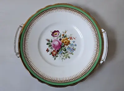 Buy Vintage George Jones Crescent China Cake Plate  Made For HARRODS Very Pretty • 14.99£