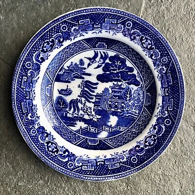 Buy Vintage ADDERLEY WARE * WILLOW PATTERN 6  (16cm) SIDE PLATE  Good Condition • 2£