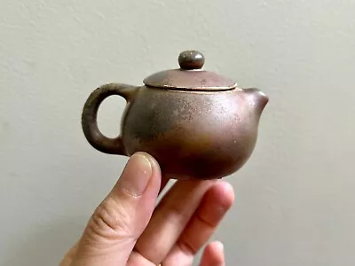 Buy Woodfired Unglazed Mini Teapot Tea Pet 377 • 20.79£