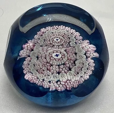 Buy Whitefriars Caithness Art Glass 1983 Millefiori Butterfly Faceted Paperweight • 84.86£