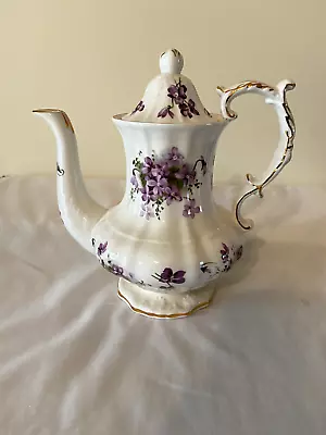 Buy Hammersley  - Victorian Violets - Coffee Pot • 81.97£