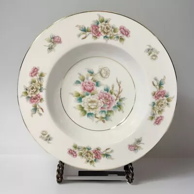 Buy Noritake Chinapeony Vintage Soup Bowl Gold Rim Floral Design Peony Replacement • 14.30£