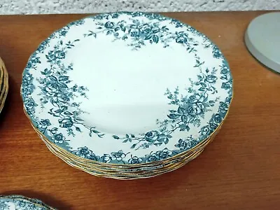 Buy Antique ~Millais By S. Hancock & Son's ~9.5  Plate Blue/ White ~VGC (SC38) • 6£