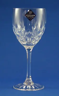 Buy EDINBURGH CRYSTAL - TAY DESIGN - LARGER WINE GOBLET 18.8cm / 7 3/8  UNUSED NEW • 28£