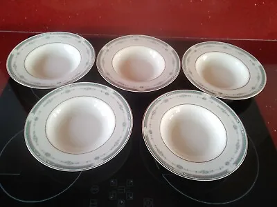 Buy 5 X Royal Doulton Radcliffe H5209 Fruit /Pudding Bowls 8  Diam. • 15£