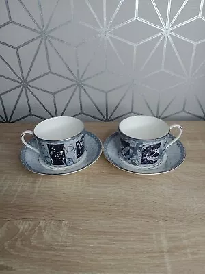 Buy Wedgewood Millennium Collection Set Of 2 Tea Cup And Saucer • 12.95£